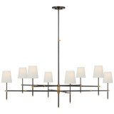 Bryant 8 Light Oversized 2 Tier Chandelier by VC Signature TOB5198-L - TOB5198-L