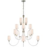 Clarice 16 Light Oversized Chandelier by Visual Comfort Signature - JN5030