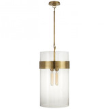 Presidio 4 Light Medium Pendant by Visual Comfort Signature - S5674