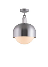 Forked 7W 1 LED Large Flush Mount with Glass and Shade by Buster Punch - NFC-813201