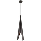 Piel 15W LED Medium Wrapped Small Pendant by Visual Comfort Signature - KW 5632