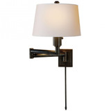 Chunky 1 Light Swing Arm WallSconce by Visual Comfort Signature - CHD5106_NP
