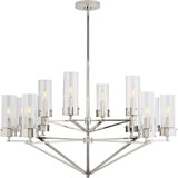 Marais 12 Light Oversized Chandelier by Visual Comfort Signature - TOB5303