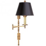 Dorchester 1 Light Double Swing Arm Wall Light by Visual Comfort Signature - CHD5102_B
