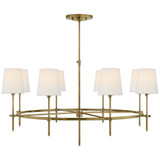 Bryant 8 Light Oversized Chandelier by Visual Comfort Signature TOB5024-L - TOB5024-L