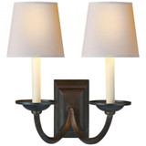 Flemish 2 Light Wall Sconce by Visual Comfort Signature - CHD1496