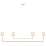 Go Lightly 4 Light Oversized Linear Chandelier by Visual Comfort Signature - BBL 5087