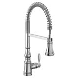 Weymouth One Handle Pulldown Kitchen Faucet Multiple Finish S73004 by Moen - S73104