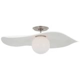 Mahalo 6W LED 22 Inch Wide Semi Flush Mount by Visual Comfort Signature - WS4040