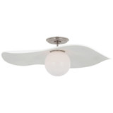 Mahalo 6W LED 22 Inch Wide Semi Flush Mount by Visual Comfort Signature - WS4040