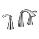 Glyde Two Handle Bathroom Faucet Multiple Finishes T6173 by Moen - T6173