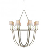 Lancaster 8 Light Oversized Chandelier by Visual Comfort Signature CHC1577 - CHC1577