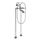 Weymouth Two Handle Tub Filler Includes Hand Shower S22110 by Moen - S22110