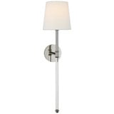 Camille 1 Light Large Tail Linen Wall Sconce by Visual Comfort Signature - SK2017-L