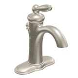 Brantford One Handle Bathroom Faucet Multiple Finishes by Moen - 6600