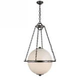 Modern Globe 2 Light Large Pendant by Visual Comfort Signature - CHC2135