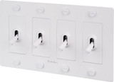 4G Cross Toggle Switch with Logo 4.75 Inch X 8.2 Inch Wide by Buster Punch - NTK-4G-CR-TSL
