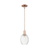Preston 1Light Stem Mini Pendant 11.38 Inch X 6.25 Inch Wide by Innovations - 716-1S-G459-6_P