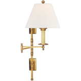 Dorchester3 1 Light Double Swing Arm WallSconce by Visual Comfort Signature - CHD 5102