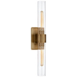 Presidio 2 Light Petite Double Wall Sconce by Visual Comfort Signature - S 2164