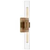 Presidio 2 Light Petite Double Wall Sconce by Visual Comfort Signature - S 2164