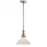Boston 1 Light Small Pendant 14 Inch Tall by Visual Comfort Signature - SL5125_G1