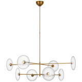 Calvino Light Oversized Chandelier by Visual Comfort Signature S 5694PN-CG - S5694