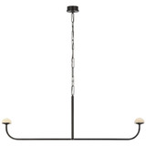 Pedra Light Oversized Linear Chandelier by Visual Comfort Signature - KW 5625
