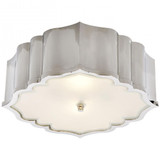 Balthazar 3 Light 14 Inch Wide Flush Mount by Visual Comfort Signature - AH4025F