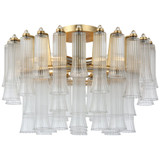 Lorelei 22W 4 LED 18 Inch Wide Semi Flush Mount by Visual Comfort Signature - JN 4250