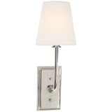 Hulton 1 Light Linen Wall Sconce by Visual Comfort Signature - TOB2190-L
