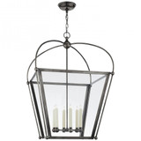 Plantation 6 Light Large Pendant by Visual Comfort Signature - CHC3440