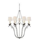 Belvedere 9 Light Large Chandelier by Visual Comfort Signature - CHC1403-L