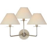Kelley 3 Light Wall Sconce by Visual Comfort Signature - NW2070