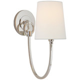 Reed 1 Light Linen Wall Sconce by Visual Comfort Signature - TOB2125-L