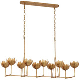 Alberto 10 Light Medium Linear Chandelier by Visual Comfort Signature - JN5313