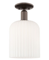 Bridal Veil 1 Light Semi Flush Mount 14 In and 8 In Wide by Innovations - 716-1C-G559-8_P
