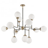 Bistro 12 Light Oversized Chandelier by Visual Comfort Signature - S5022