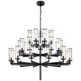 Liaison 32 Light Oversized 3 Tier Chandelier by VC Signature KW 5202BZ-CG - KW 5202