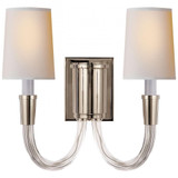 Vivian 2 Light Wall Sconce by Visual Comfort Signature - TOB2033