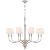 Vivian 8 Light Oversized Chandelier by Visual Comfort Signature TOB5032-L - TOB5032-L