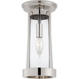 Calix 1 Light 5.25 Inch Wide Flush Mount by Visual Comfort Signature - TOB4275
