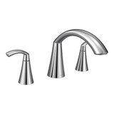 Glyde Two Handle Roman Tub Faucet Multiple Finishes by Moen - T373