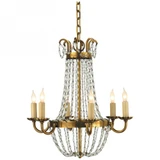 Paris Flea Market 6 Light Small Chandelier by Visual Comfort Signature - CHC1407