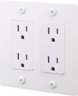 2G Linear Duplex Outlet without Logo 4.75 Inch Tall by Buster Punch - NSK-2G-LN-DO