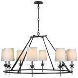 Etoile 8 Light Oversized Chandelier by Visual Comfort Signature - S 5318