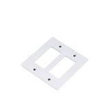 Cross 2G Flat Wall Plate without Logo 4.75 Inch Tall by Buster Punch - NPL-023582