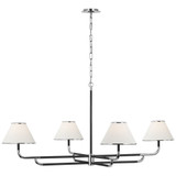 Rigby 4 Light Oversized Chandelier by Visual Comfort Signature - MF5055-L