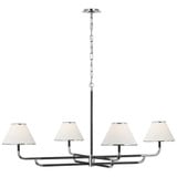 Rigby 4 Light Oversized Chandelier by Visual Comfort Signature - MF5055-L