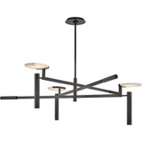 Melange 1 Light Oversized Chandelier by Visual Comfort Signature - KW5602